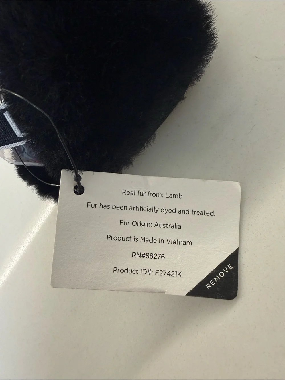 UGG plush faux